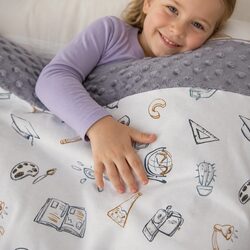 Kids Padded Minky Blanket 2.5 Tog - Specs and Composition