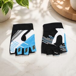 Kids Bike and Scooter Handguard: Blue Wrap-Around Protection