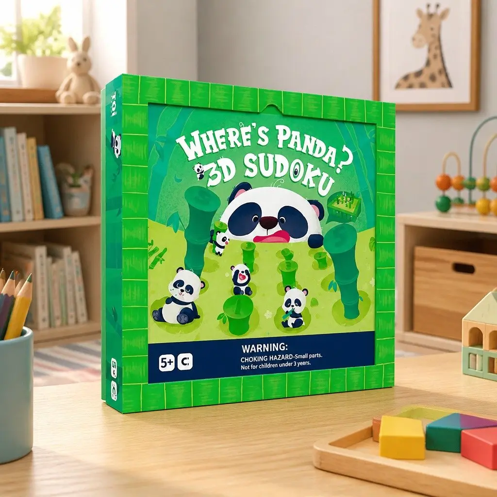 3D Sudoku Magnetic Puzzle Game