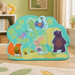 Bunny Friends Wall-Mounted Activity Board Specifications