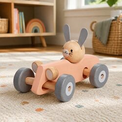 Bunny Racing Car Toy: Specs and Details