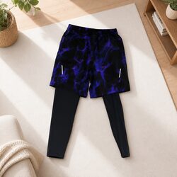 Boys Black Leggings Size 150: Flexible Lightweight Fabric