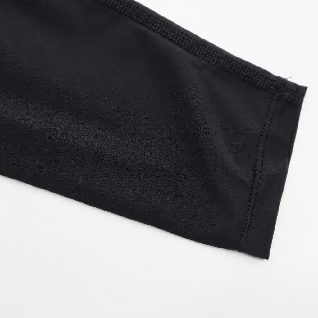 Kids Leggings Active Wear School Sports Casual Four-Way Stretch Size 130 Black