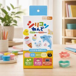 Silicone Modelling Clay for Kids Ages 3+ | Details Inside