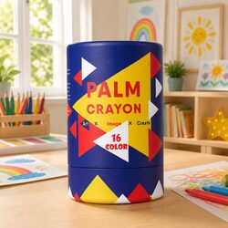 16-Colour Kids Crayon Set: Smooth and Durable Design