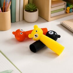 Children's Pencil Grips Pen Cap Extensions Writing Aid for Kids Fine Motor