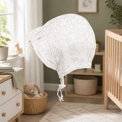 Girls' Ruffle Bonnet Hat - UPF50+ Sun Protection