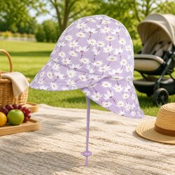 Legionnaire Hat Cosmos L Baby Sun Protection UPF50+ Soft Cotton Jersey