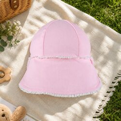 Detailed Specs for Baby Legionnaire Hat: XL, Blush, UPF50+