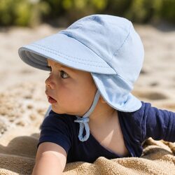 Baby Sun Hat with UPF50+ Protection – Dimensions and Materials