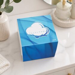 Cleansing Towel Box: 25 Soft Towels for Families