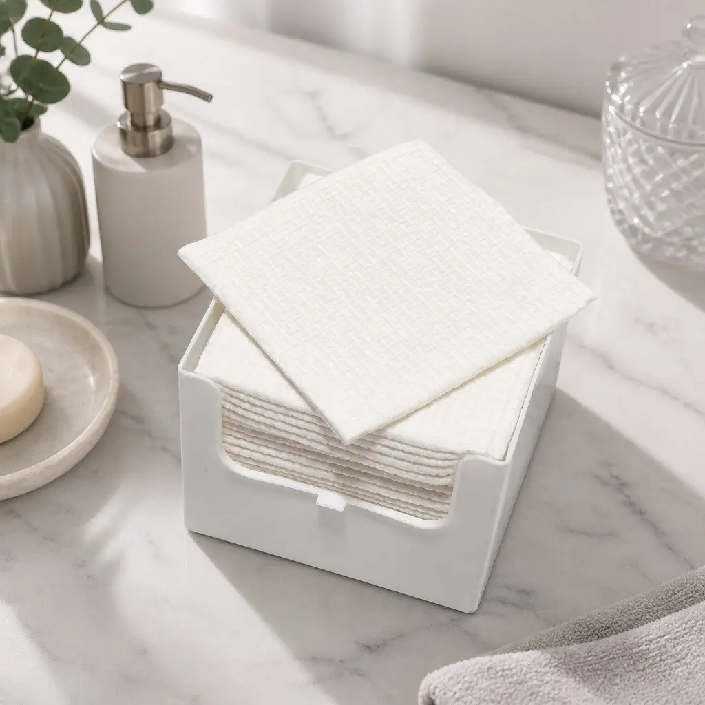 Cleansing Towel Box Baby Kids Soft Gentle Face Hands Washable 25 Pieces