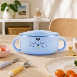 Specifications of Stainless Steel Kids Bowl - 370ml Blue