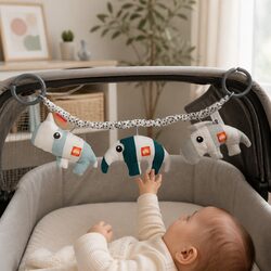 Specifications of Blue Pram Toy Deer Friends for Kids