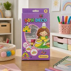 Kids Craft Set Dimensions: Princess Coloring and Painting Set