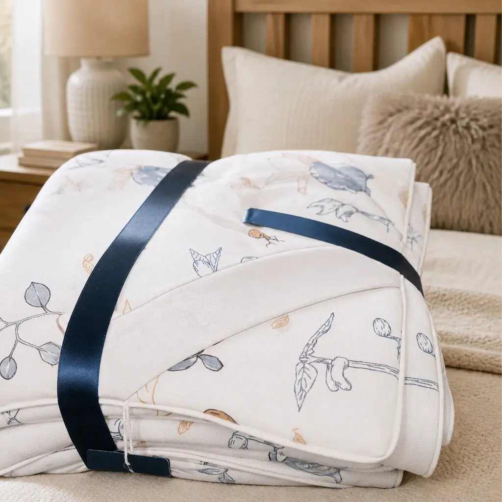 Cooling Comforter Blanket 200x230cm Adult Lightweight Breathable Sleep Bedding