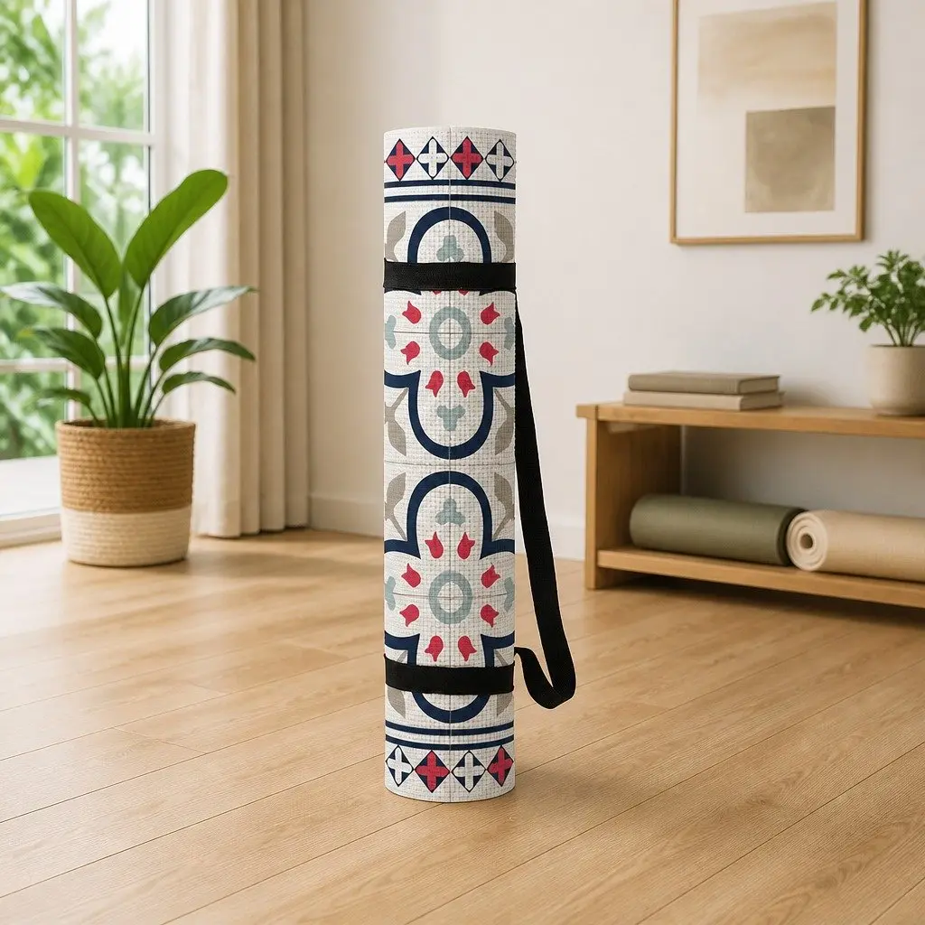 Barcelona Pattern Yoga Mat