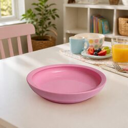 Kids Spill-Proof Feeding Plate – 9x8x1 Inches, BPA-Free