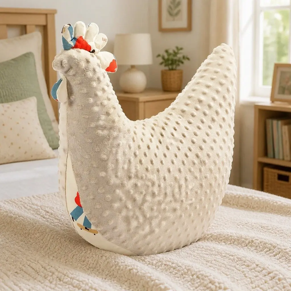 Hen-Shaped Nursing Pillow