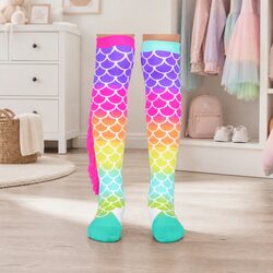 Mix and Match Mermaid Socks with Tassels for Ages 6-99
