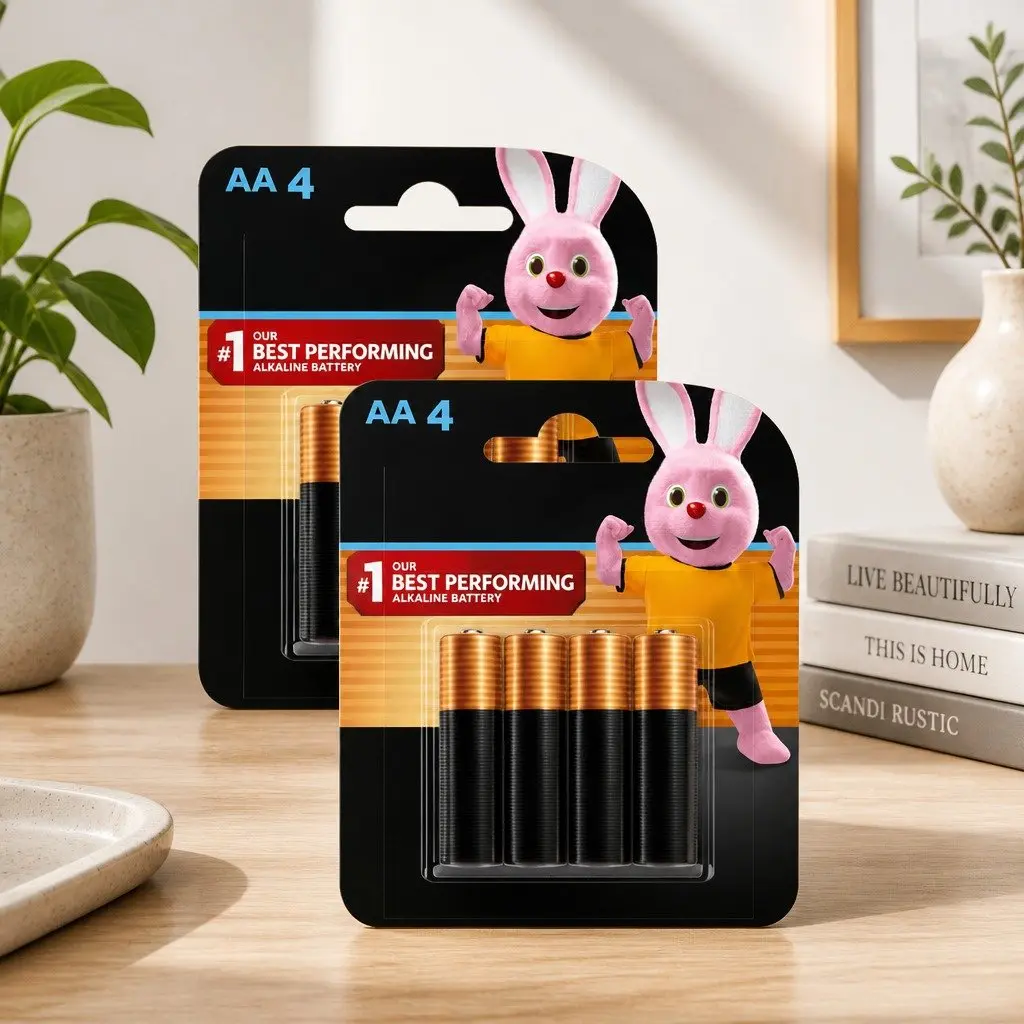 AA Alkaline Batteries 1.5V High Drain Devices Wireless Controllers Digital