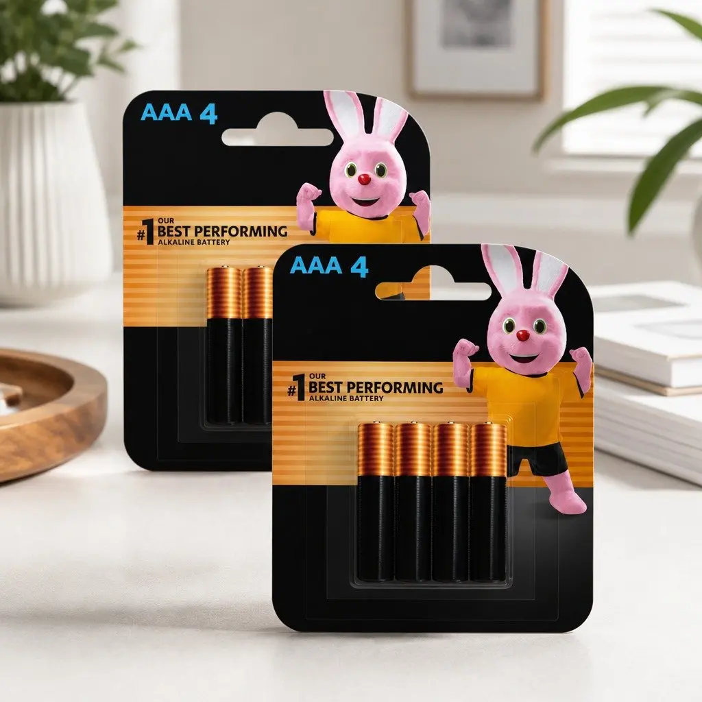 AAA Alkaline Batteries 1.5V for High Demand