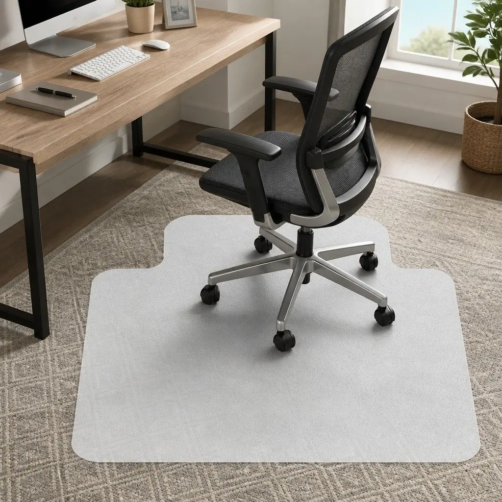 Chair Mat Carpet Protector for Office Home Use 120x90cm