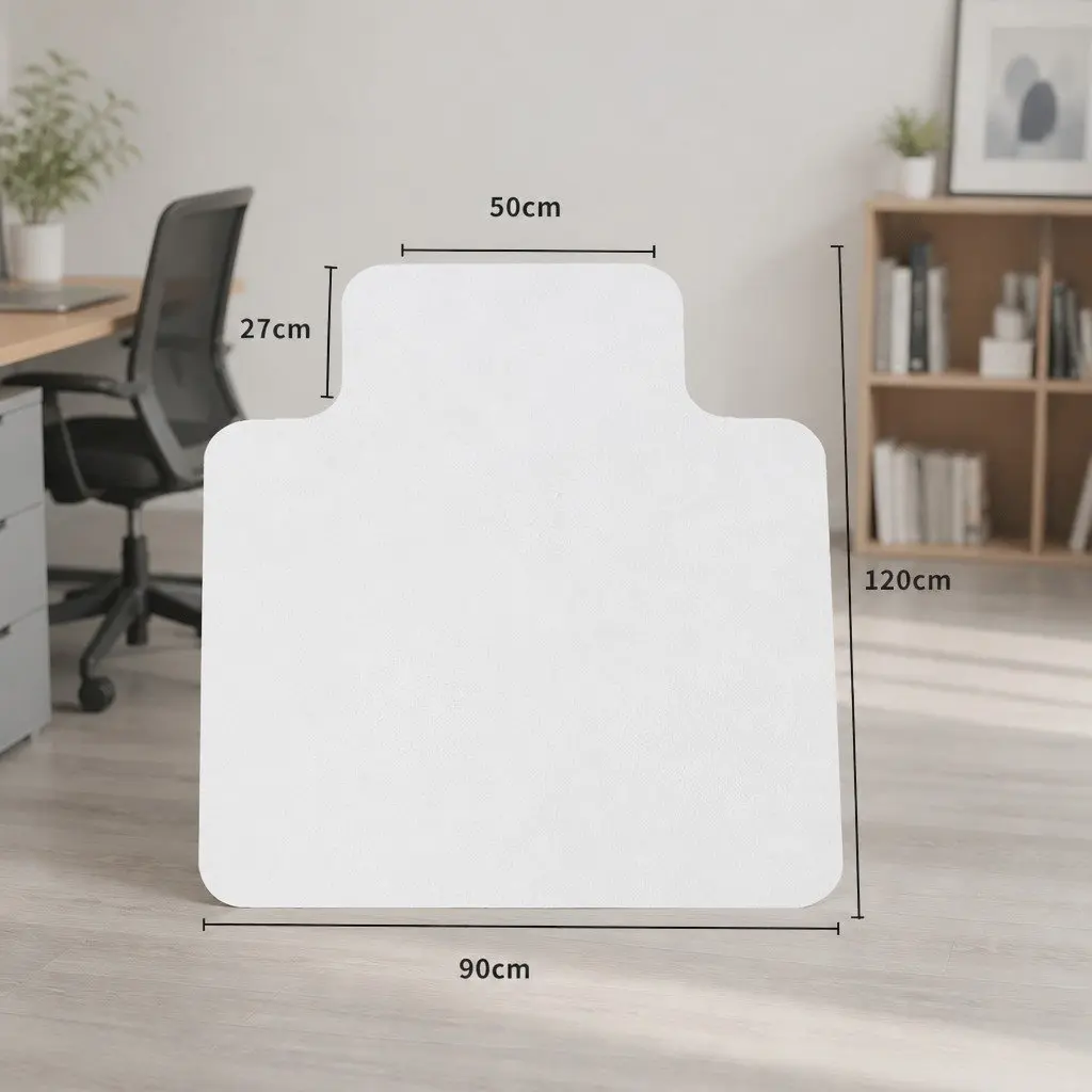Chair Mat Carpet Protector for Office Home Use 120x90cm
