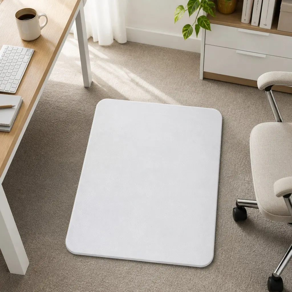 Chair Mat Floor Protector Office Use 120X90cm Clear
