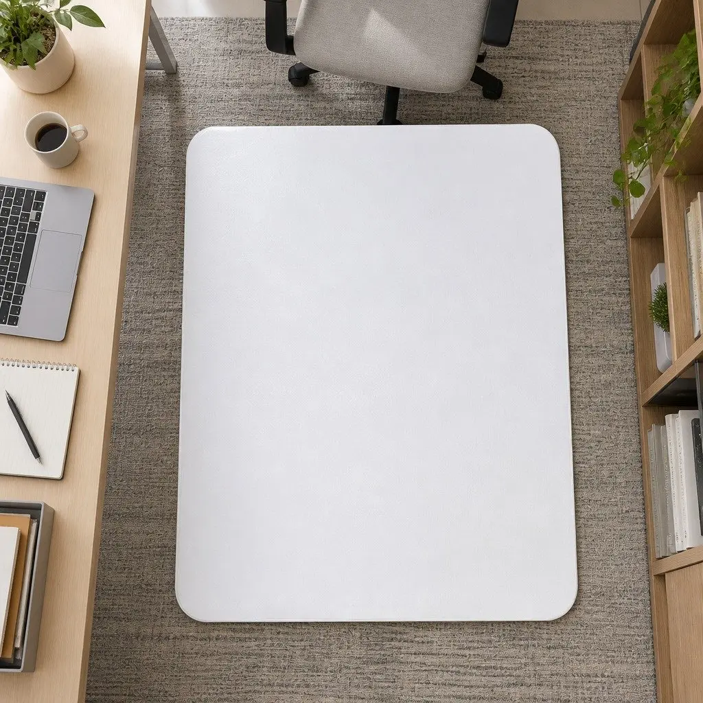 Chair Mat Floor Protector Office Use 120X90cm Clear