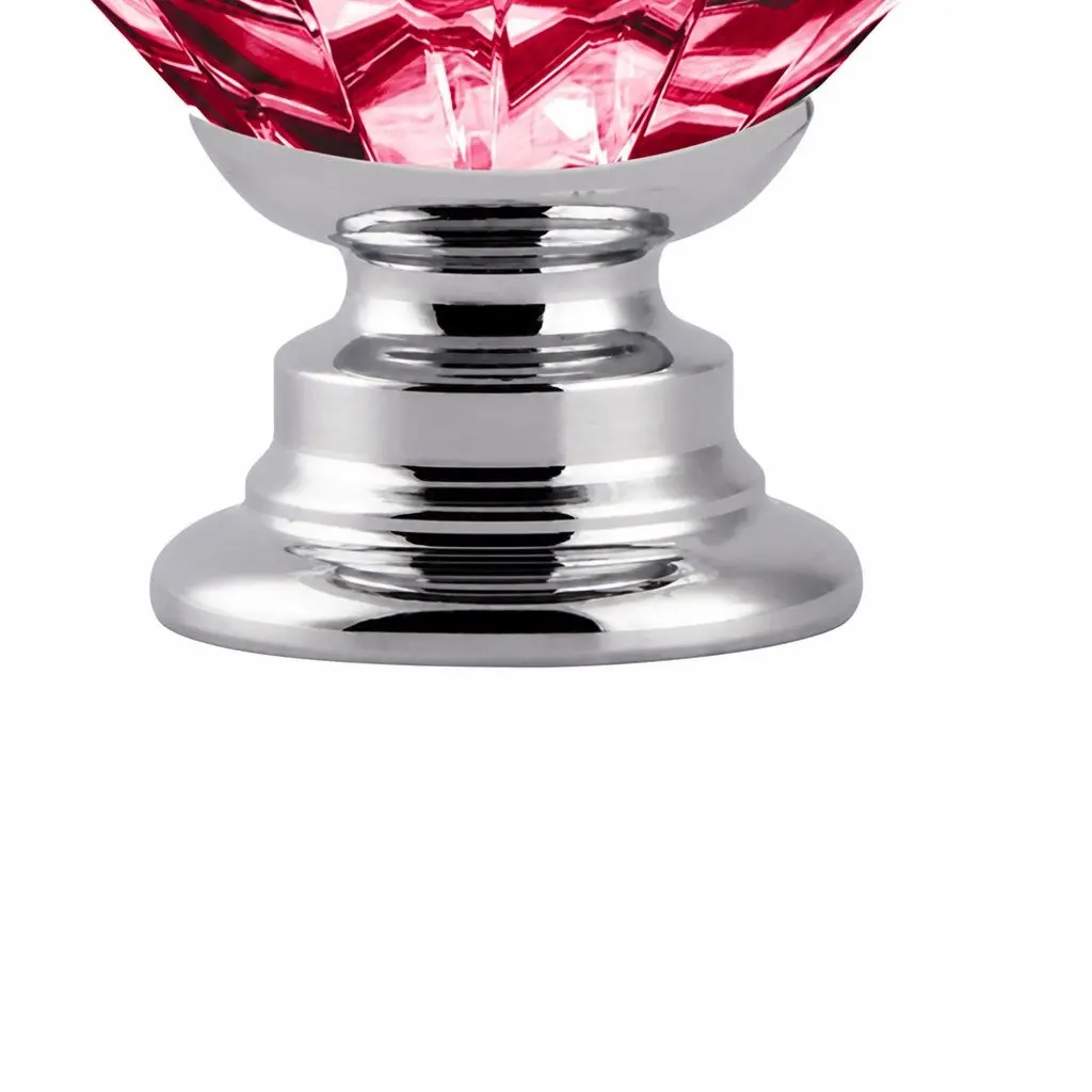 16 Red Crystal Cabinet Knobs 40mm