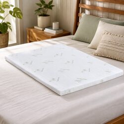 Memory Foam Mattress Topper - 5cm Thick Double Size