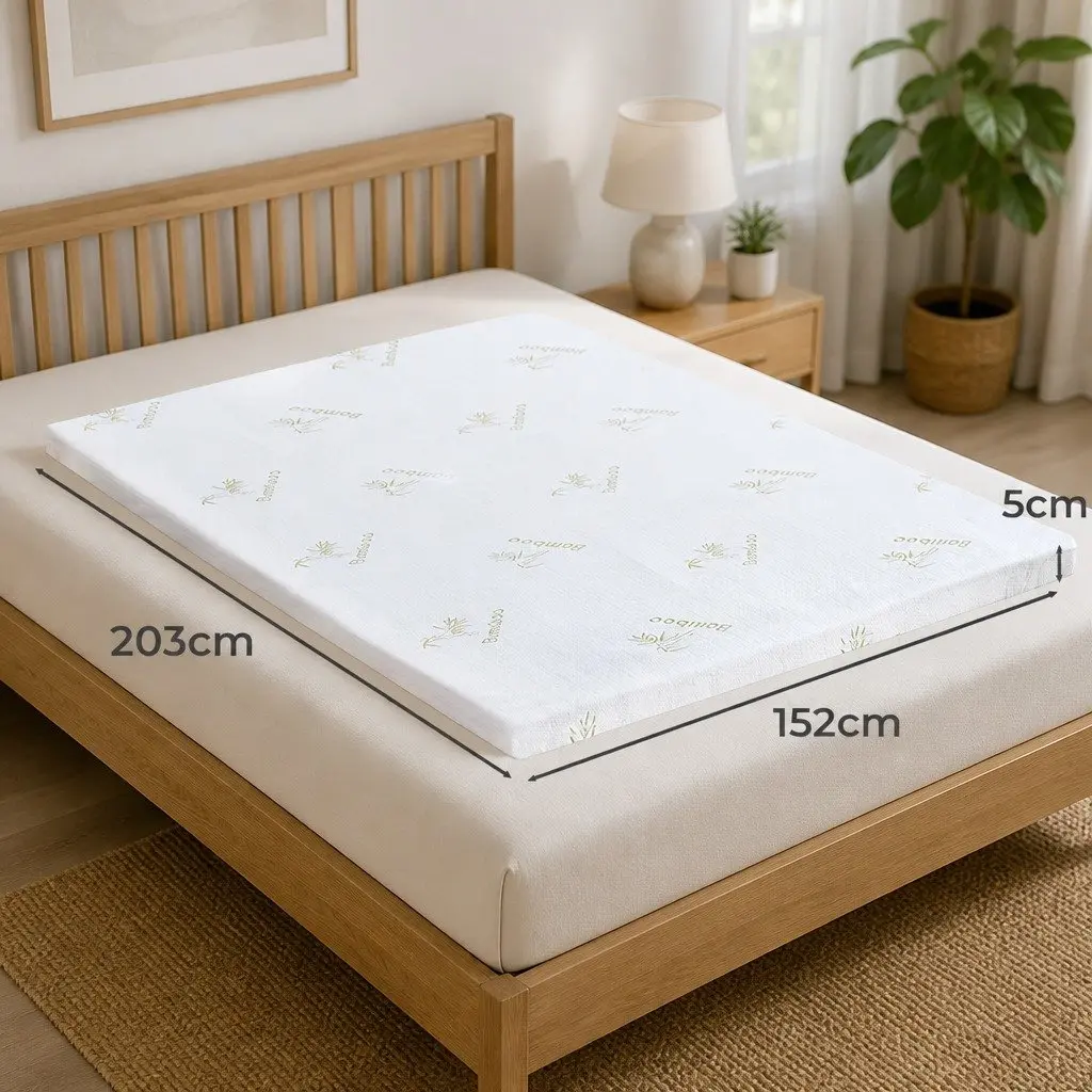 Queen Cool Gel Memory Foam Topper