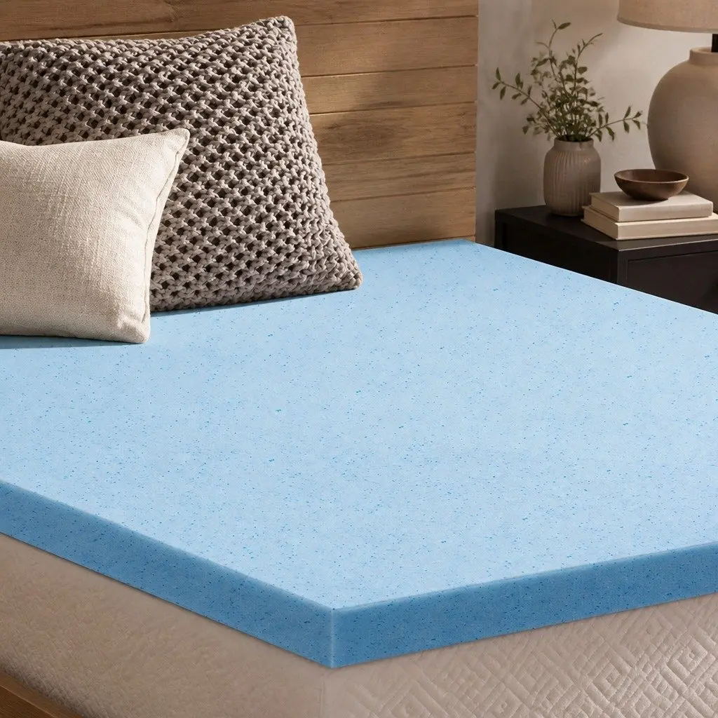Queen Cool Gel Memory Foam Topper