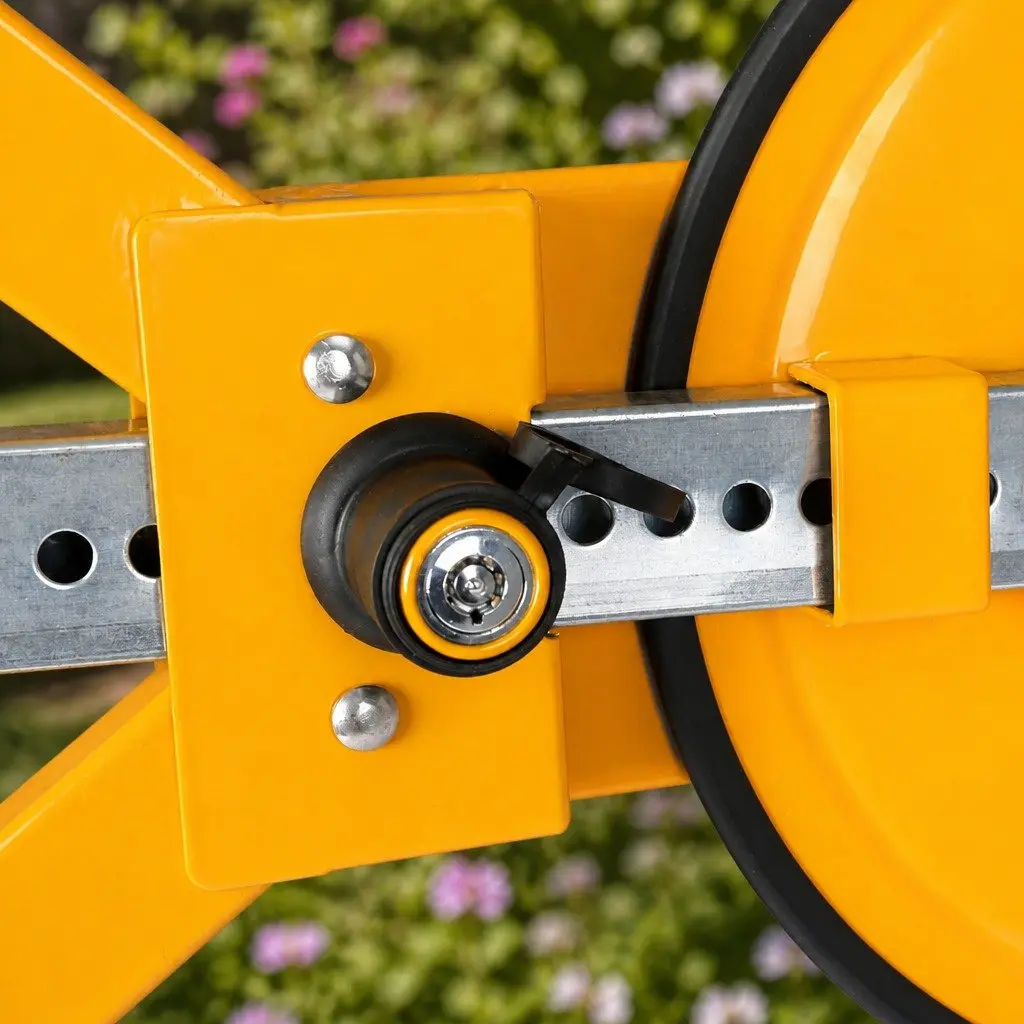 Wheel Defender Lock Clamp for Car Caravan Vehicle Anti-Theft Security Parking