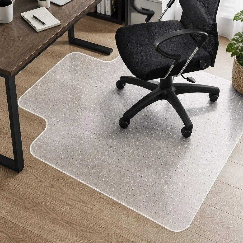 Chair Mat Carpet Floor Protector PVC Hard Surface Guard Office Home Use