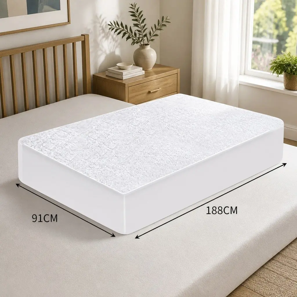 Terry Cotton Fitted Mattress Protector