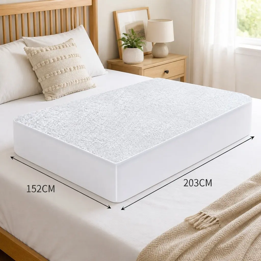 Mattress Protector Fully Fitted Waterproof Dust Mite Barrier XX-Large