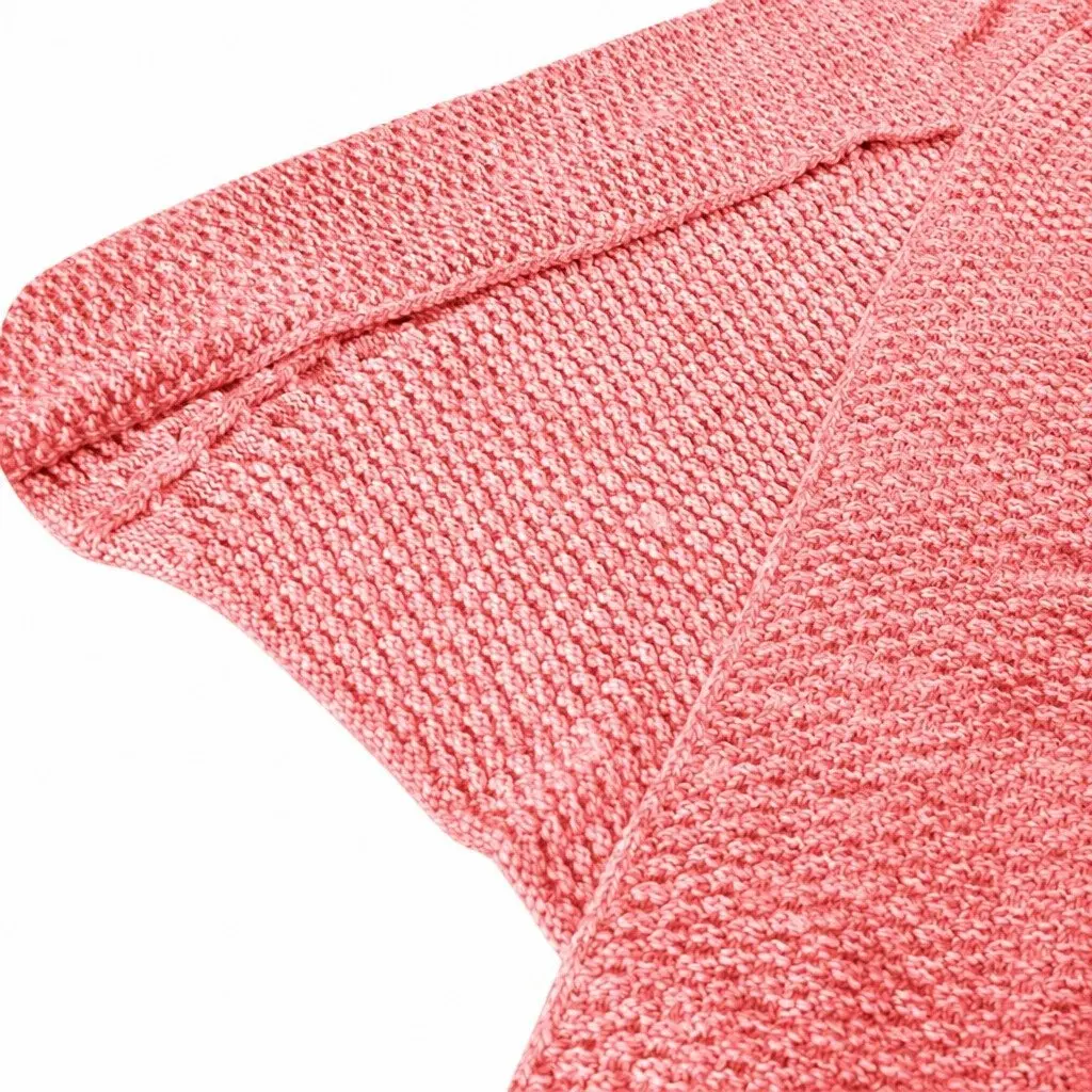 Mermaid Tail Crochet Blanket Sofa Throw Single Size