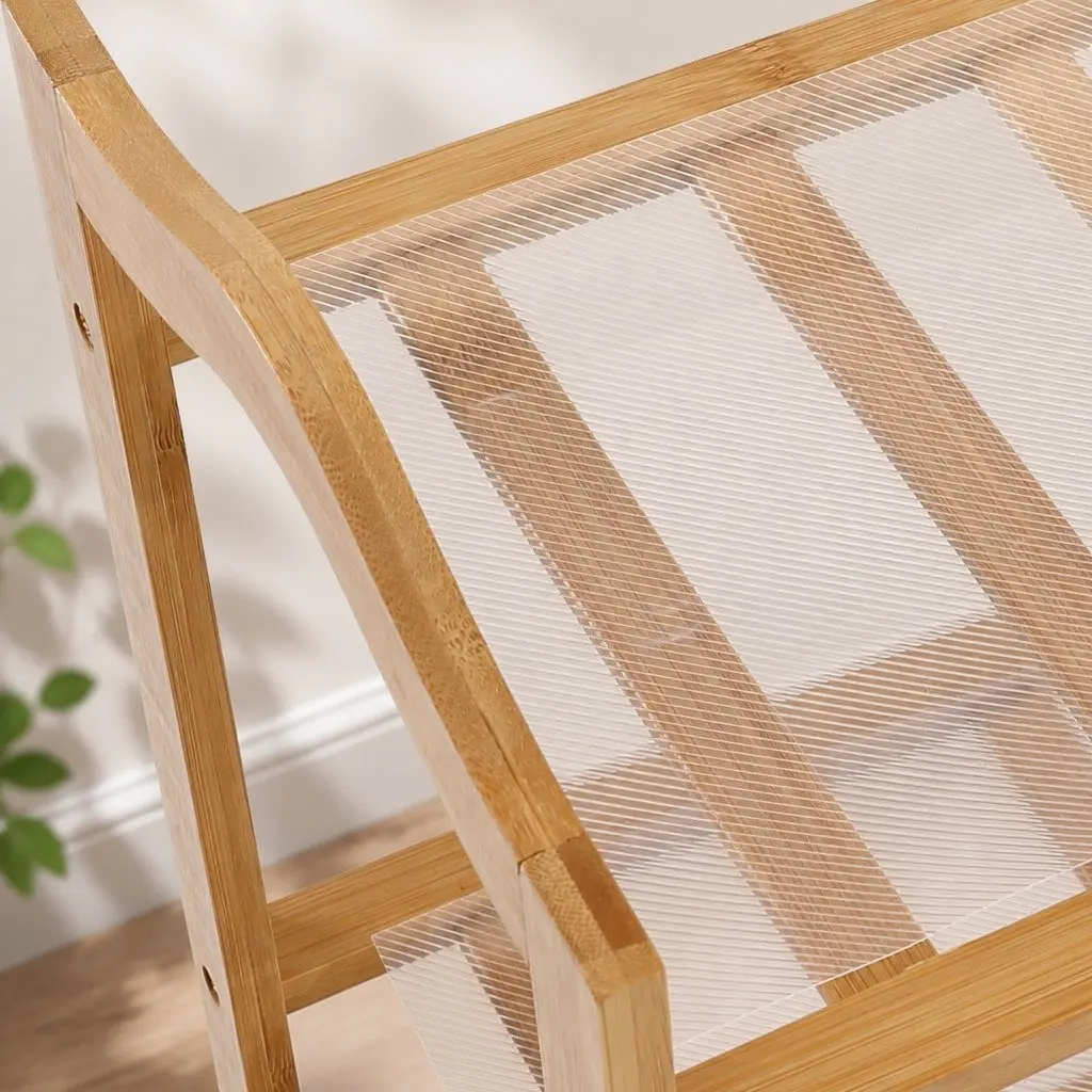10-Tier Bamboo Shoe Rack, 80cm