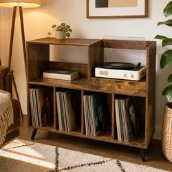 Specifications of Record Player Stand for 300+ Vinyls