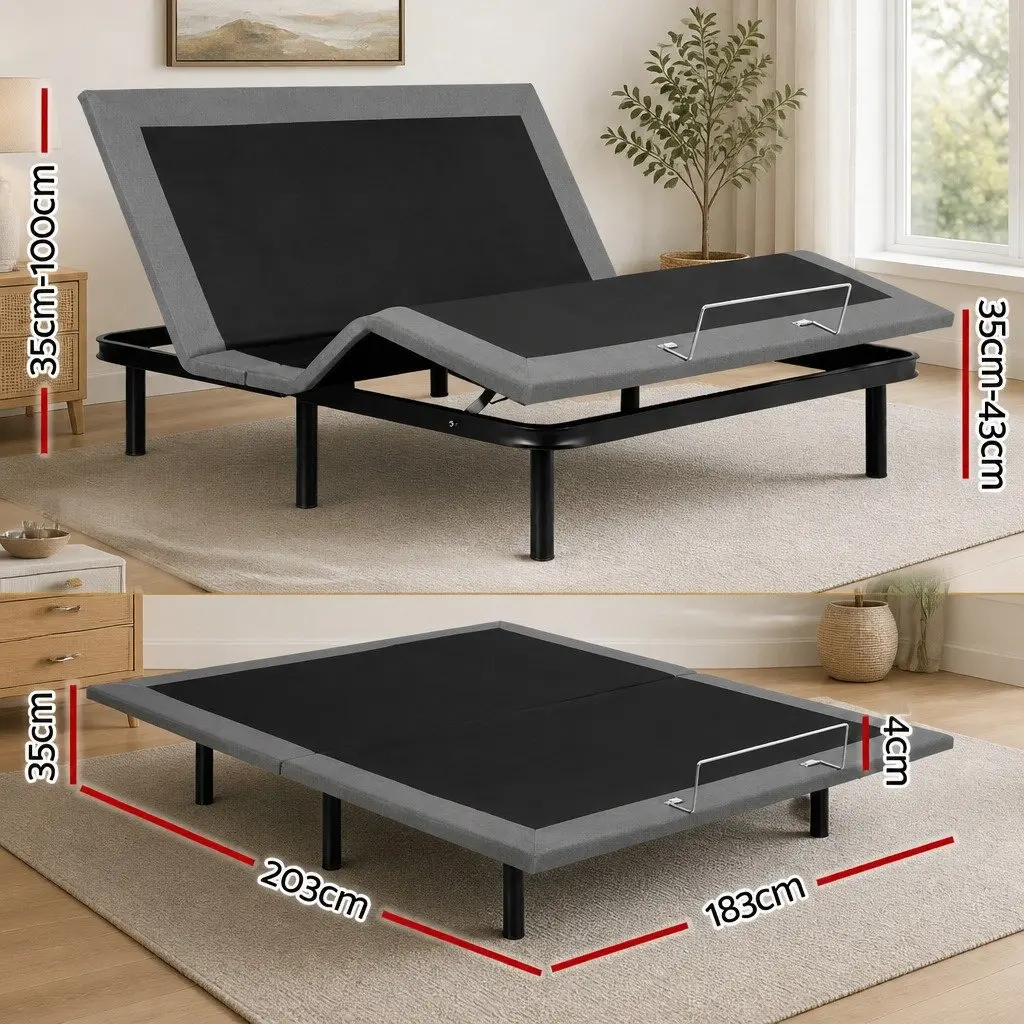 Adjustable King Size Electric Bed Frame