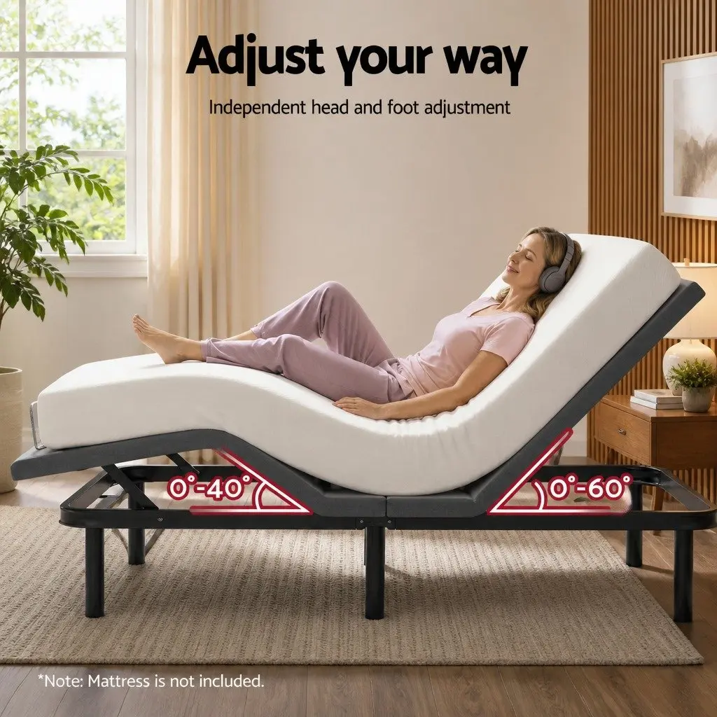 Adjustable King Size Electric Bed Frame