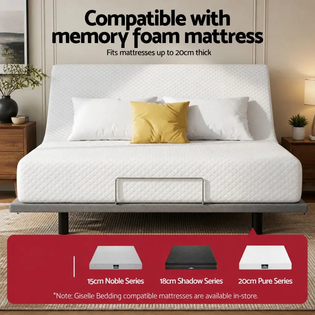 Adjustable King Size Electric Bed Frame