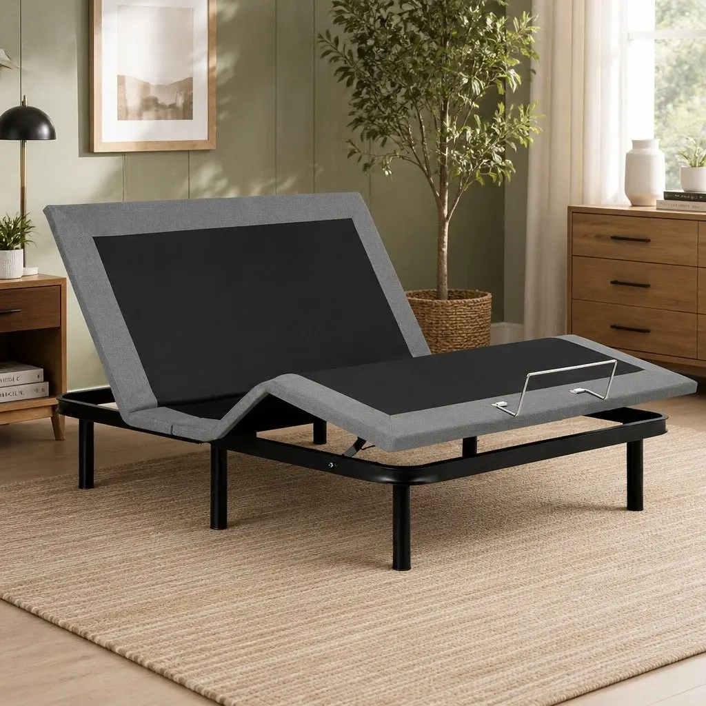 Electric Adjustable Bed Frame Queen Size for Bedroom Zero Gravity Wireless Remote Control