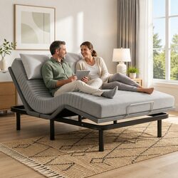 Adjustable Bed Frame with Memory Foam Mattress Specifications