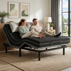 Specifications of Queen Adjustable Bed Frame with Mattress