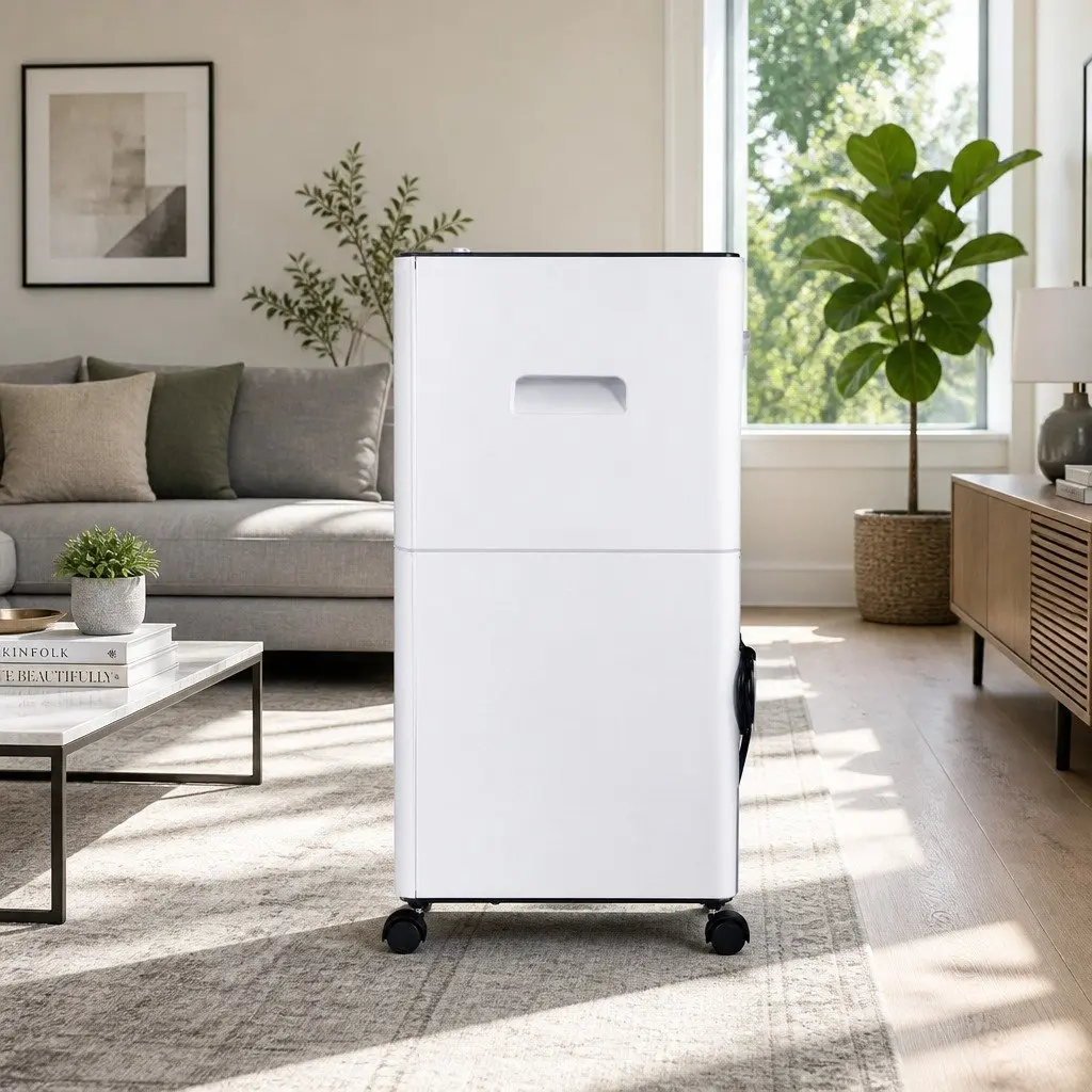 Evaporative Air Cooler for Home 6L Water Tank Portable Humidifier Purifier Fan White