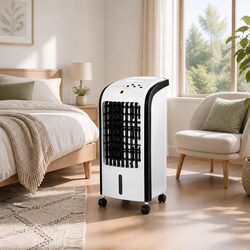 Evaporative Air Cooler Specs: 4L Tank, Remote Control
