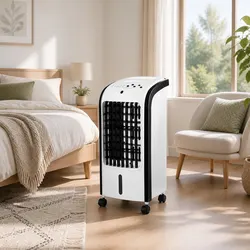 Evaporative Air Cooler Specs: 4L Tank, Remote Control